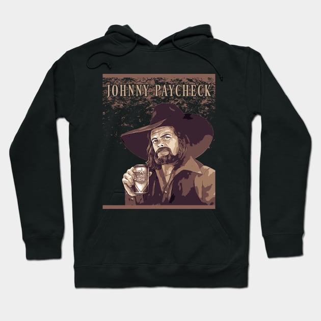 Johnny Paycheck // Vintage Hoodie by Degiab